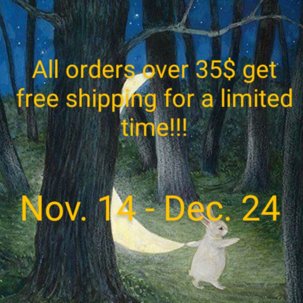 💫🌙 ALL ORDERS OVER 35$ GET FREE SHIPPING 🌙💫